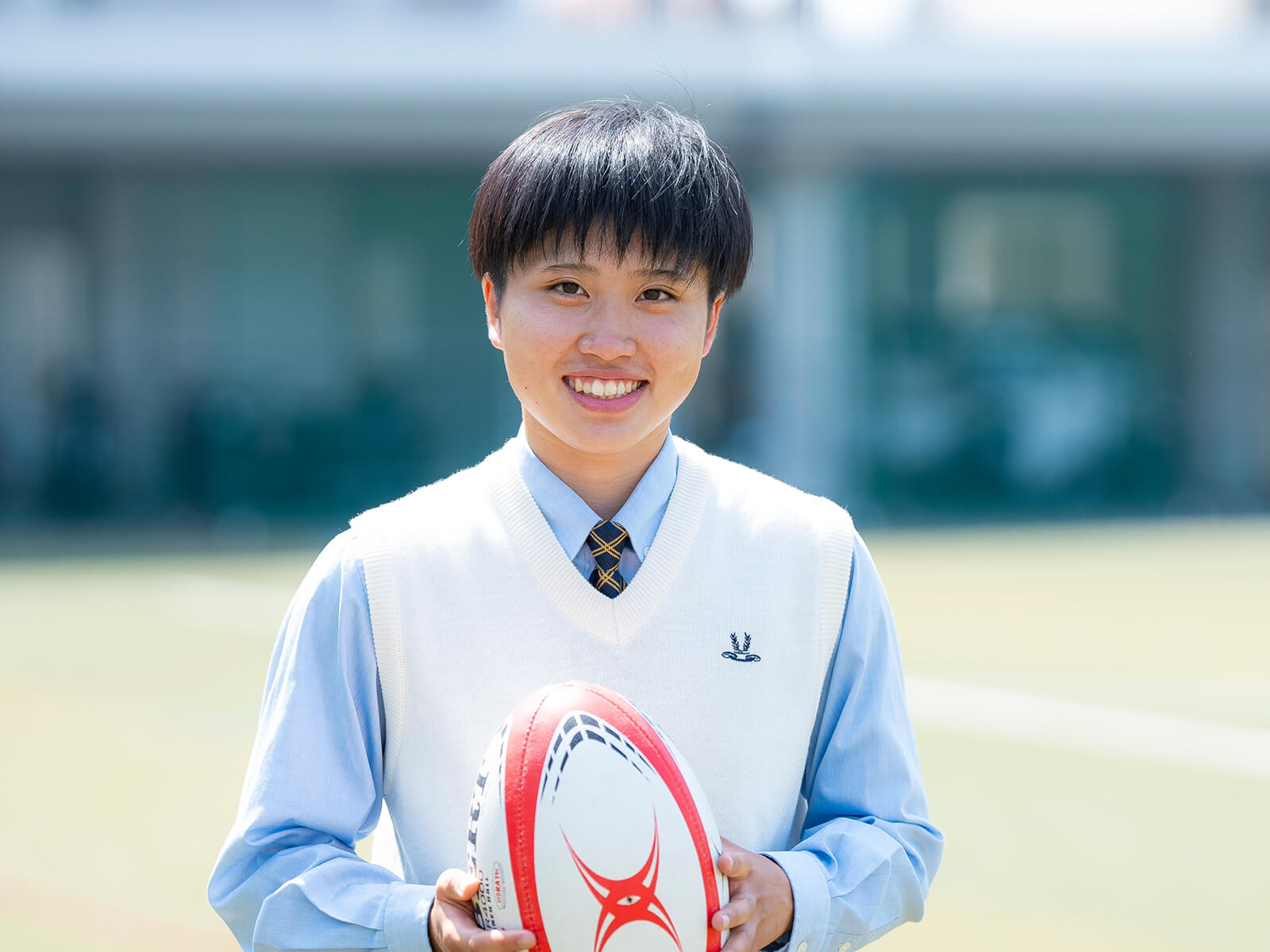 夢は日本代表でプレーすること。ラグビーも勉強も、毎日のお弁当づくり