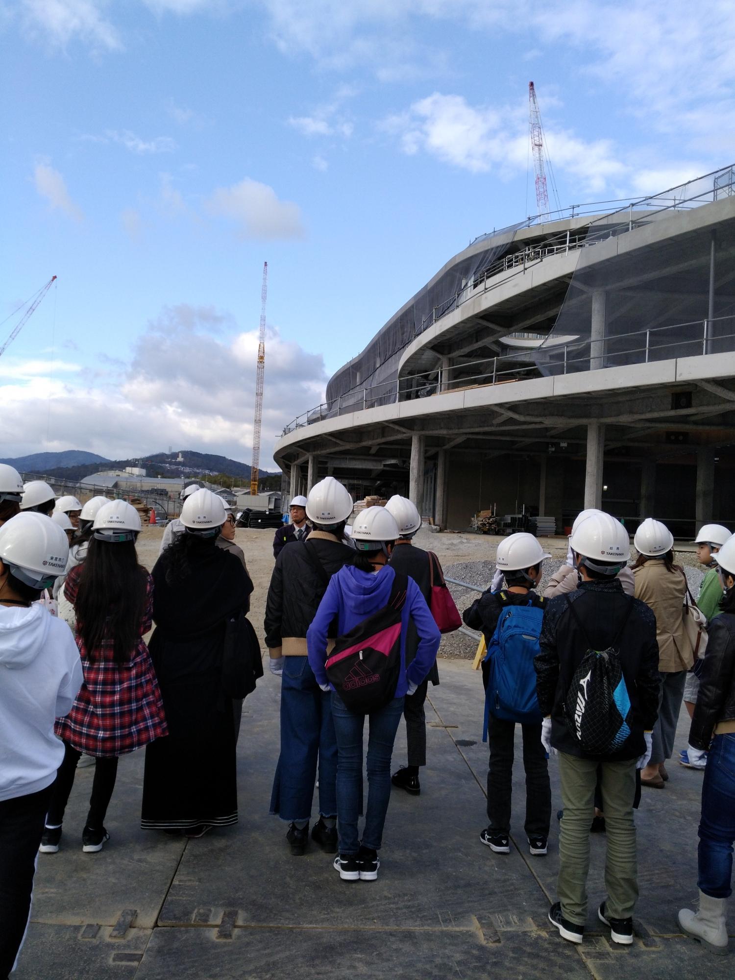 総持寺キャンパス見学へ 追手門学院中学校 高等学校 総持寺キャンパス見学へ 追手門学院中学校 高等学校