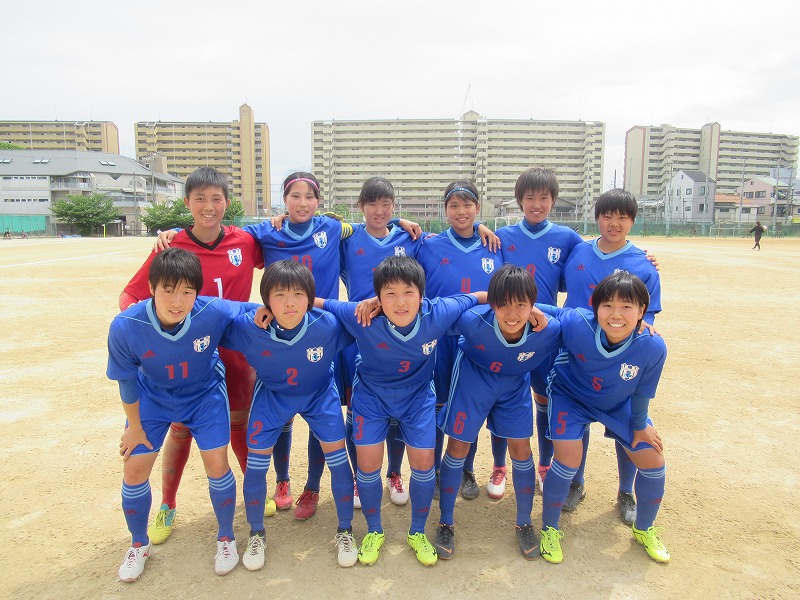 女子サッカー部 大阪高校春季大会 インターハイ大阪予選 追手門学院中学校 高等学校