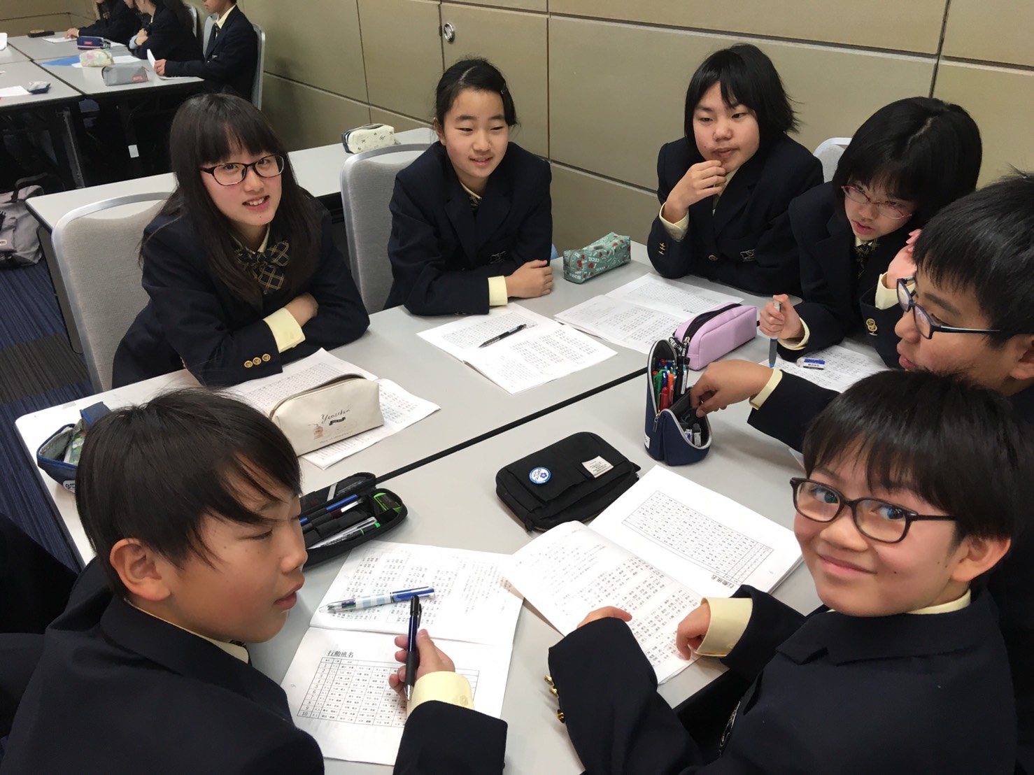 中1宿泊オリエンテーション ３ 追手門学院中学校 高等学校