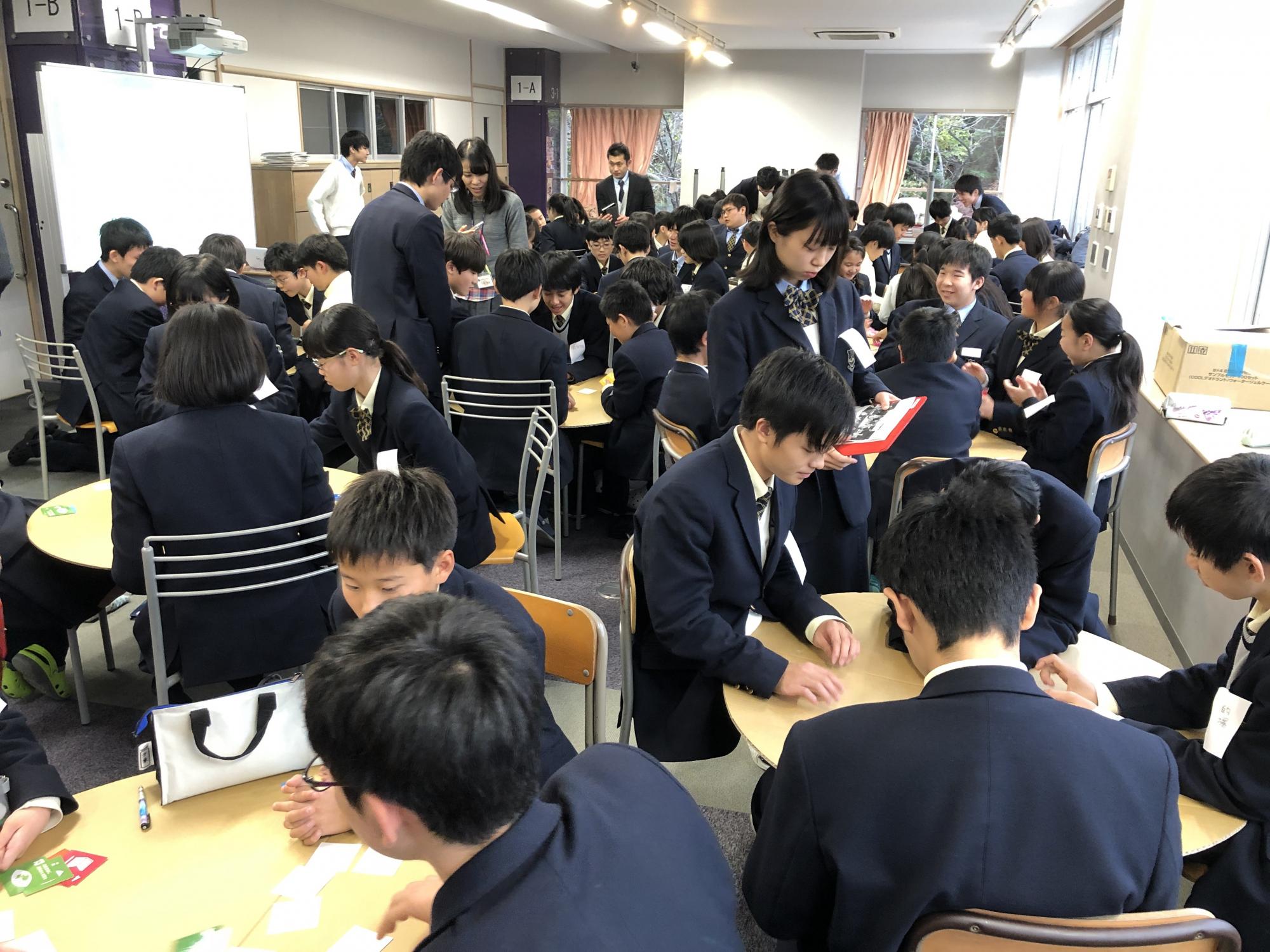 追手門学院高等学校校内画像