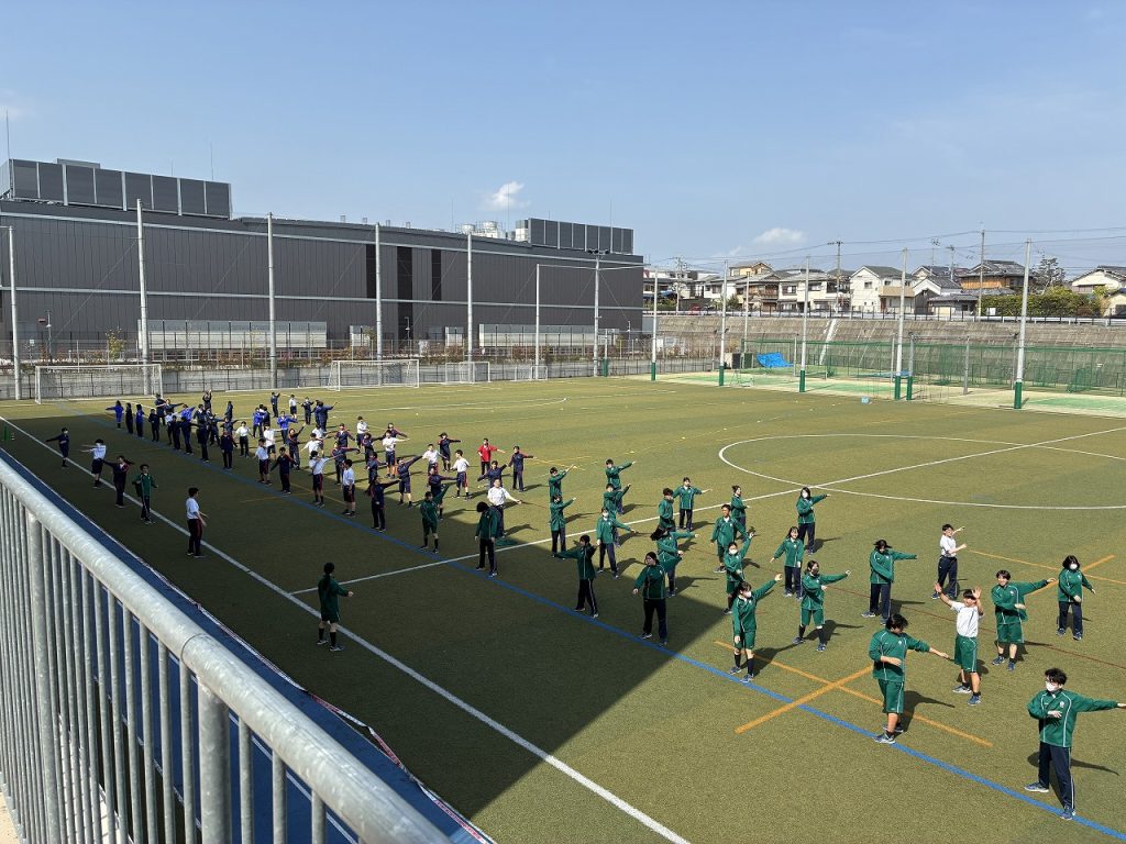 【体育】創造コース全学年で体育を実施ました！