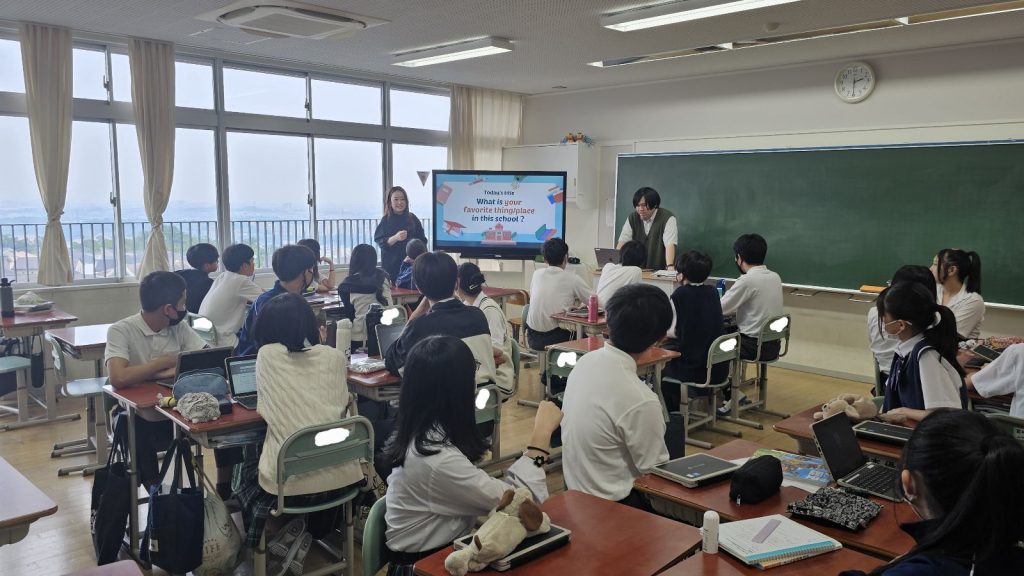 【入試広報】箕面市の公立中学校へ出前授業