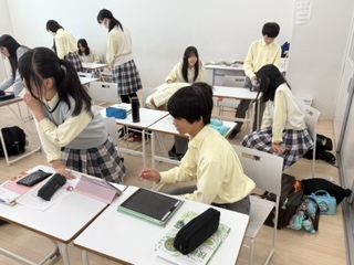 【中３】技術の授業