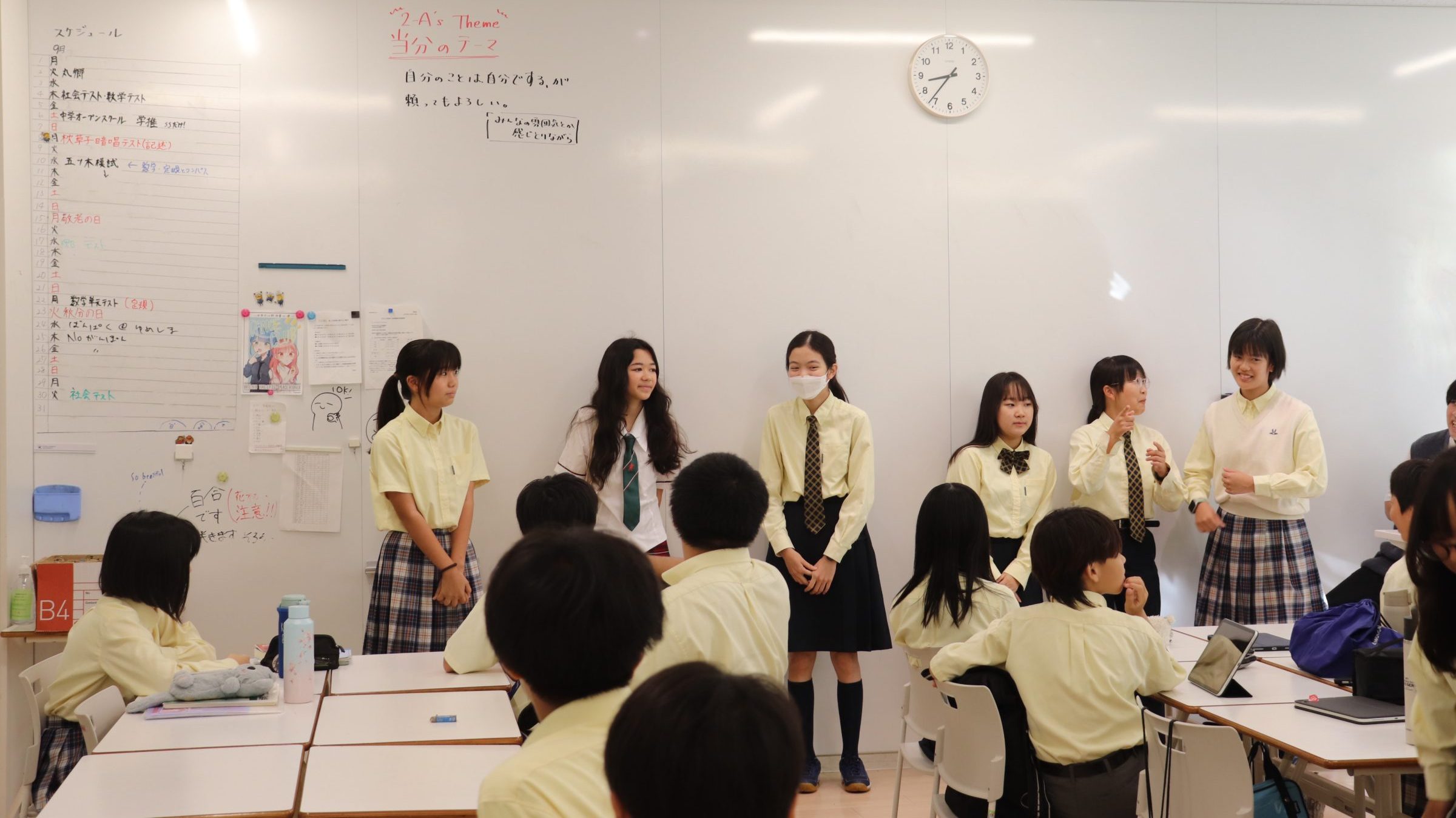 【中2】オーストラリアから学校生活体験