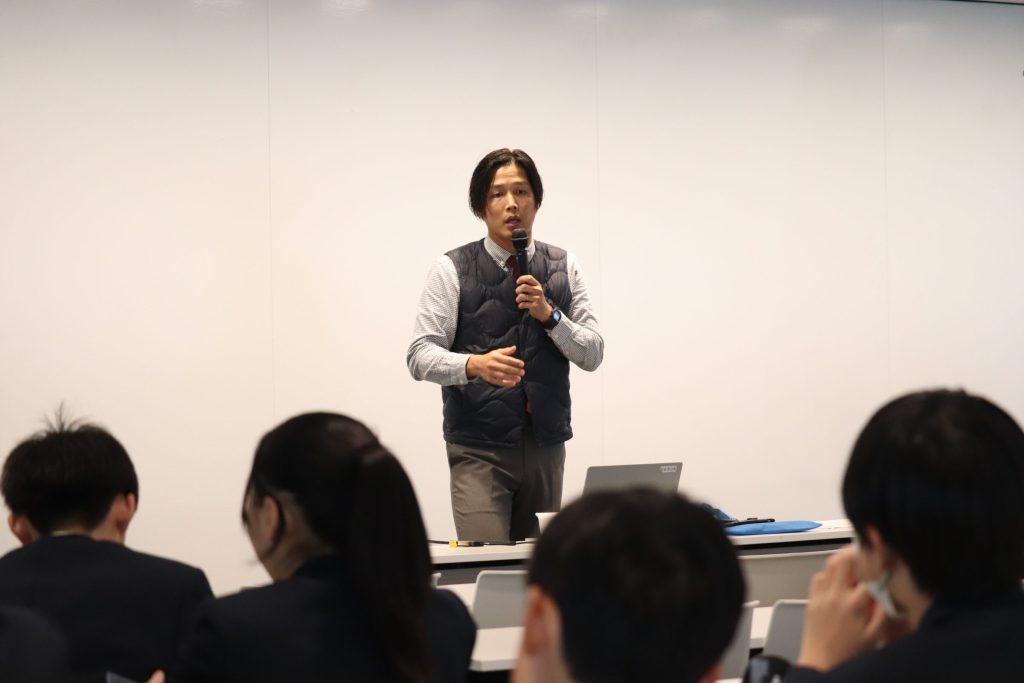 【中2】藤井辰典先生をお迎えして