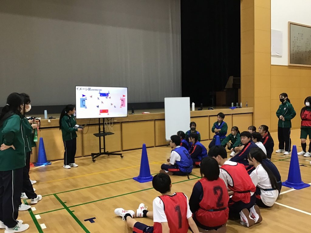 【高3創造コース】ニュースポーツ考案プロジェクト①