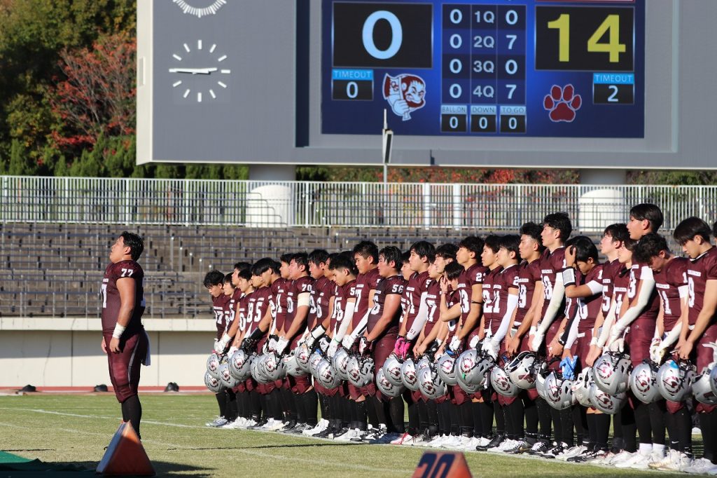 【アメフト部】第56回全国高等学校アメリカンフットボール選手権大会ベスト４！