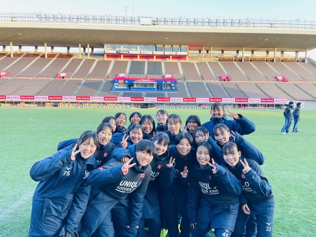 【女子サッカー部】JFAユニクロサッカーキッズ2025 in大阪に参加