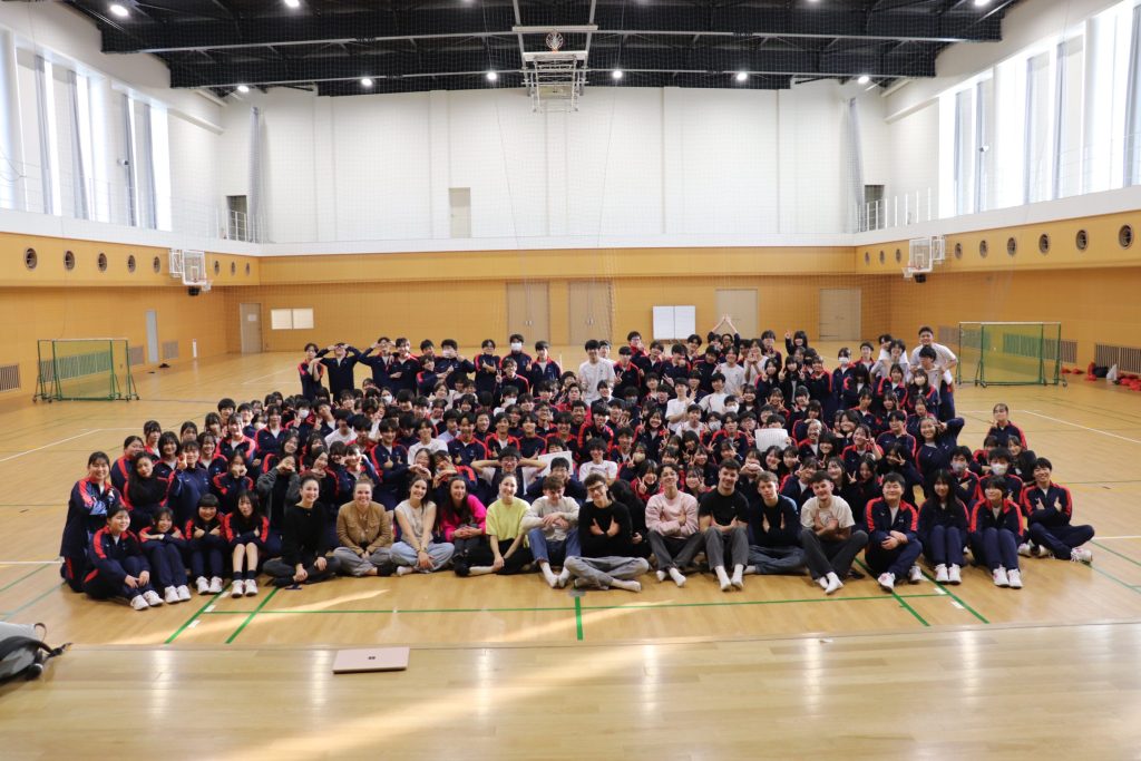 【高1Ⅱ類】フランスからの留学生と交流～1日目～