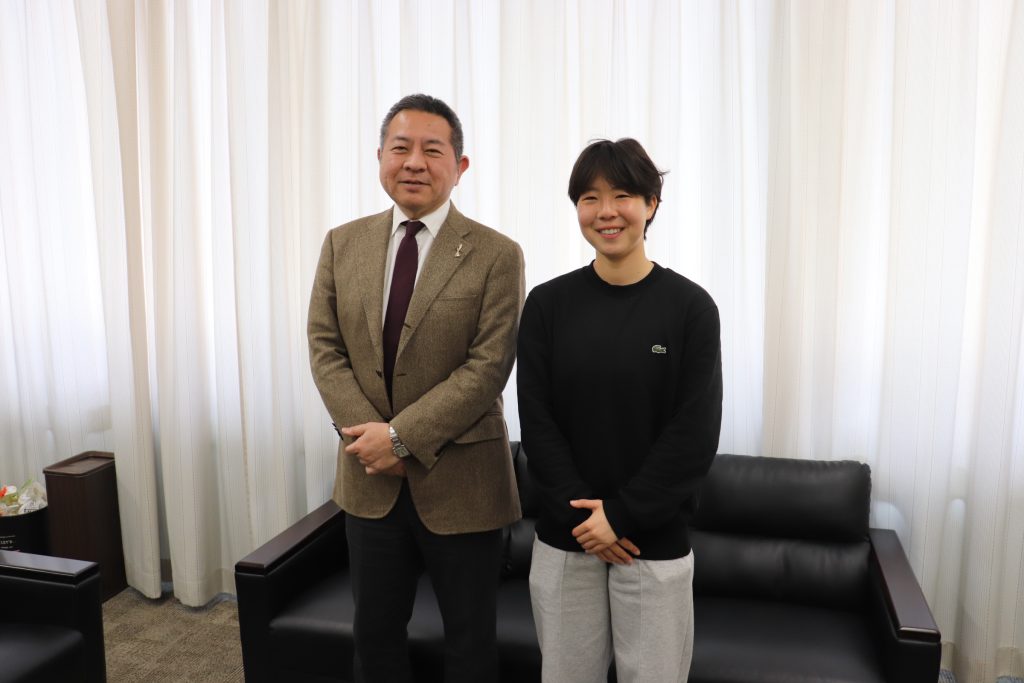 女子サッカー部キャプテン、合格報告