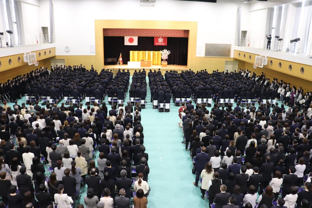 【高校】第77期入学式