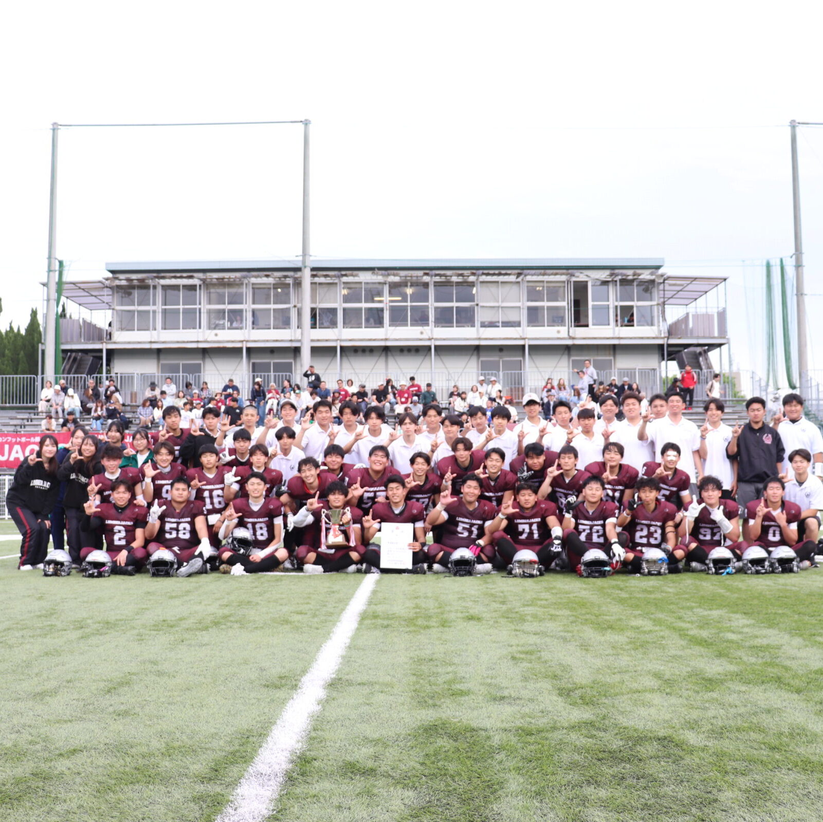 【アメフト部】大阪府春季大会優勝！