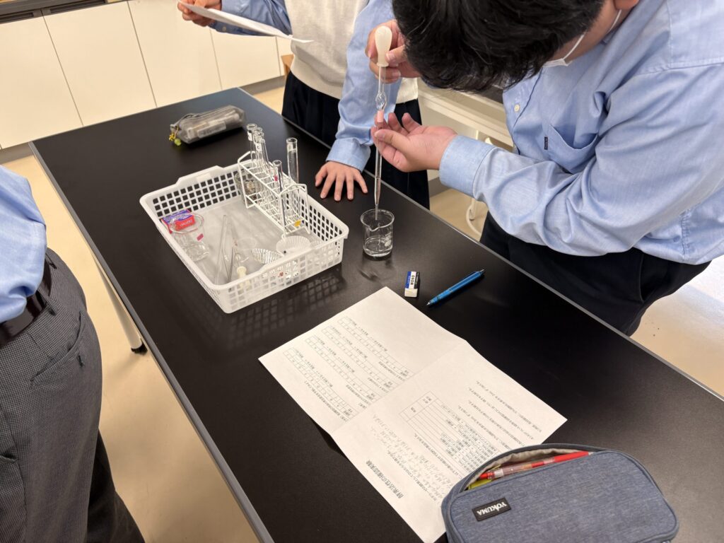 【高2】実験の様子