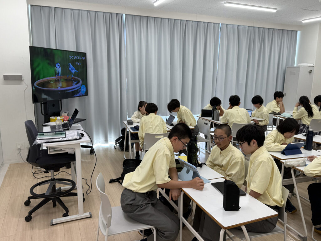 【中1技術】Keynote PJ〜各素材について調べて発表しよう〜
