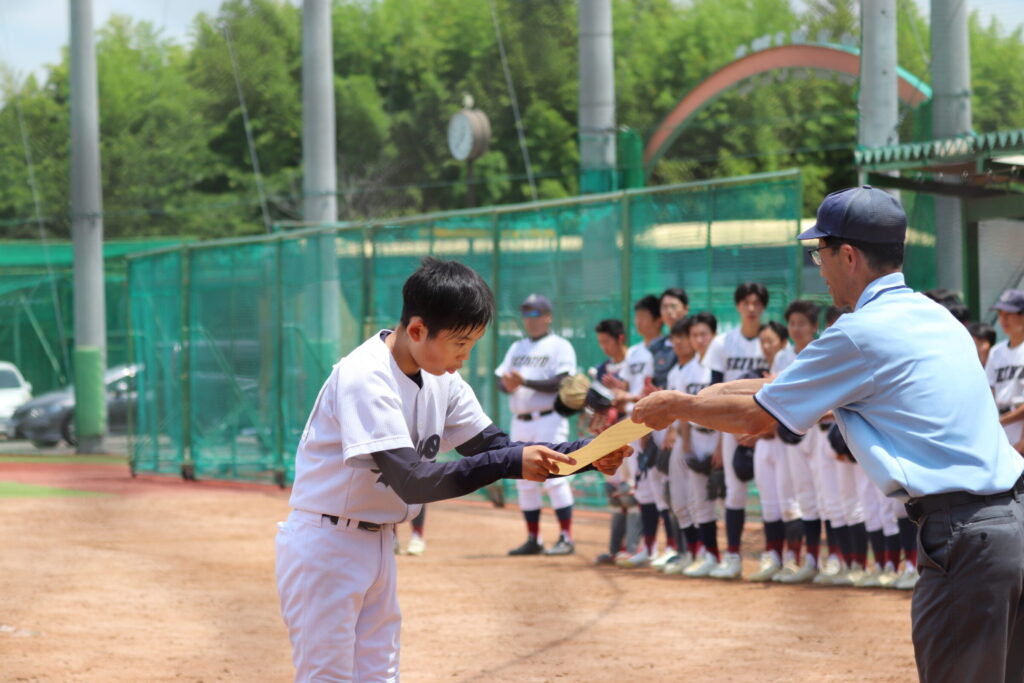 【中学野球部】私学大会第3位