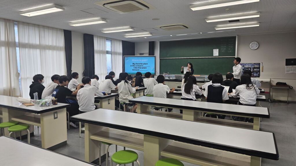 【入試広報部】箕面市の中学校に出前授業へ！