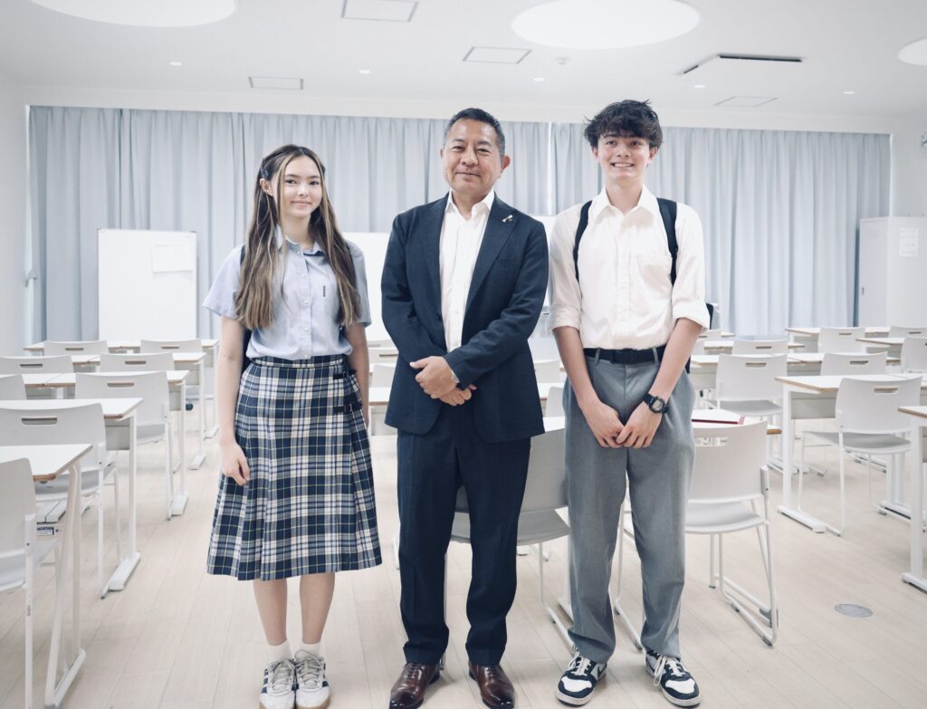 オレゴンからの留学生、また会いたいね
