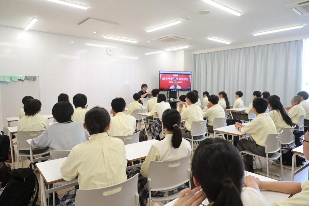 【中高】1学期終業式＆留学生最終日