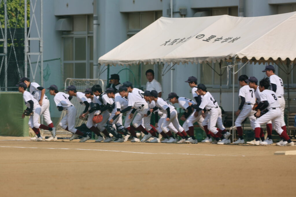 【中学野球部】大阪中学校軟式優勝野球大会3回戦