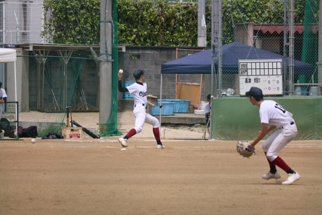 【中学野球部】大阪中学校軟式優勝野球大会2回戦