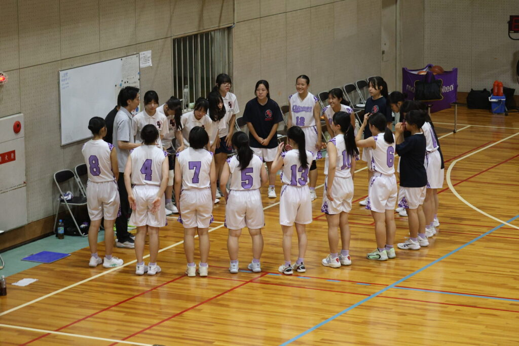 【女子バスケットボール部】ウィンターカップ予選1回戦