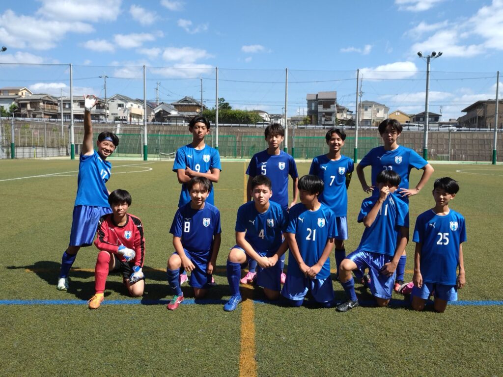 【中学サッカー部】秋季大会準決勝